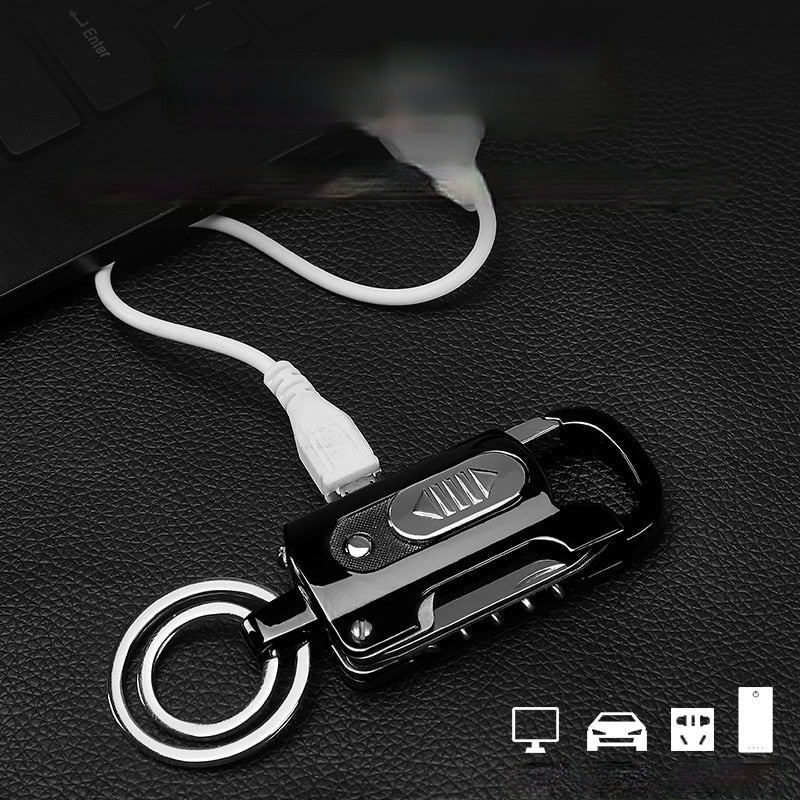 Multifunctional Outdoor Camping Survival Keychain Tool - Image 4