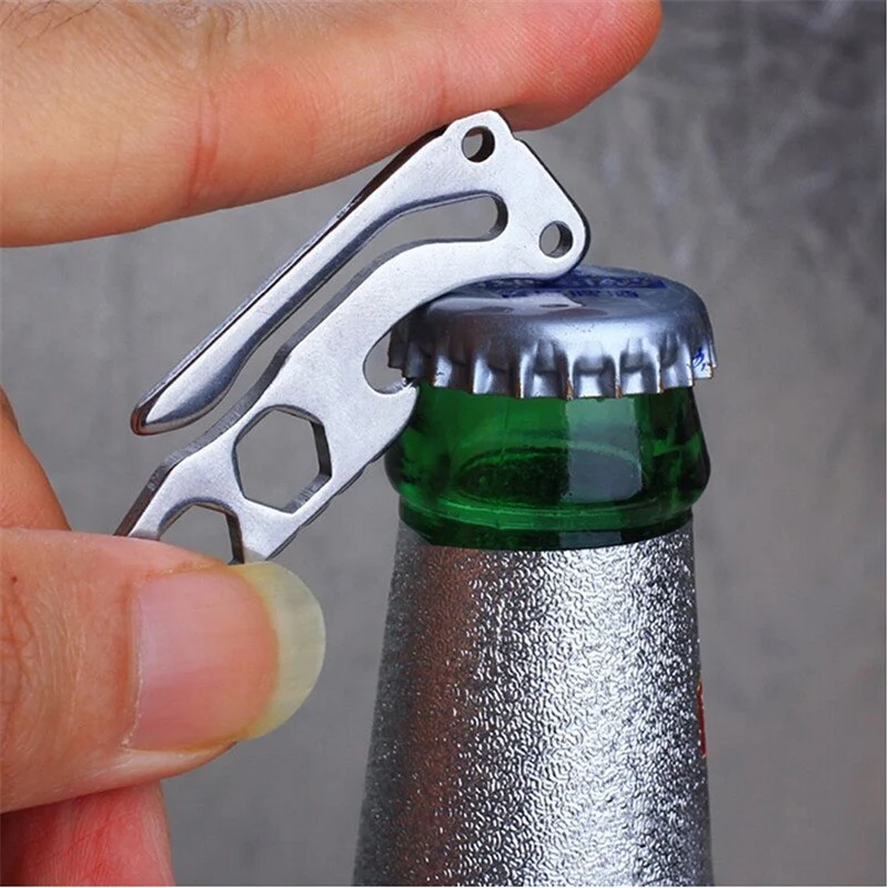 Multifunctional Outdoor Wrench Pocket Tool Keychain - Image 3