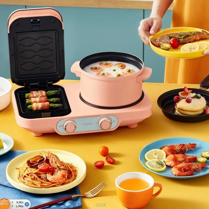 Multifunctional Sandwich Toaster Breakfast Maker - Image 5
