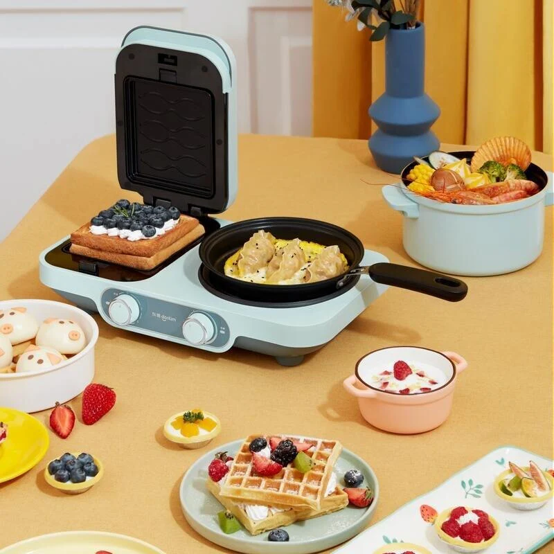 Multifunctional Sandwich Toaster Breakfast Maker - Image 8