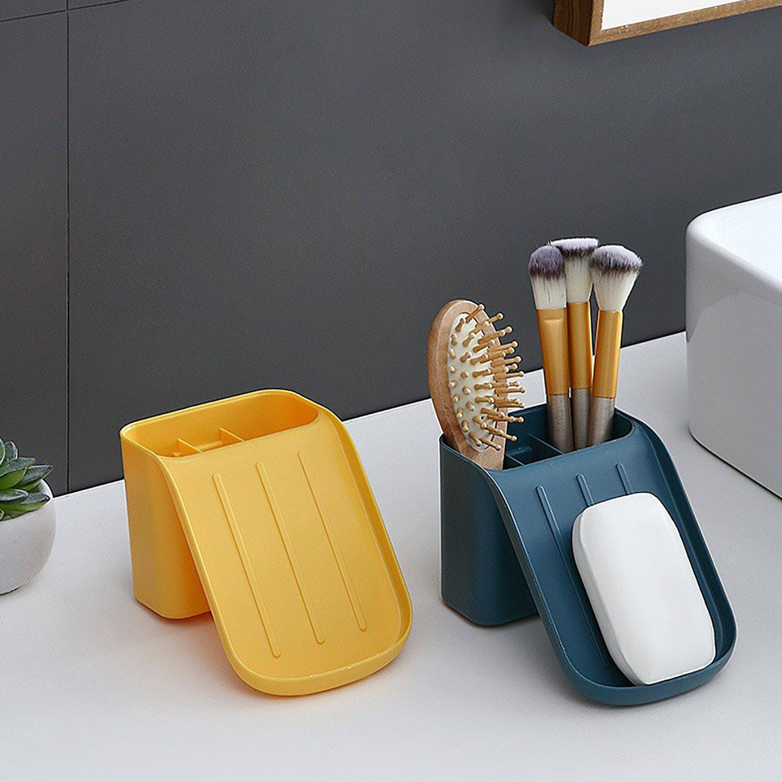 Multifunctional Smart Suction Soap Holder Rack - Image 18