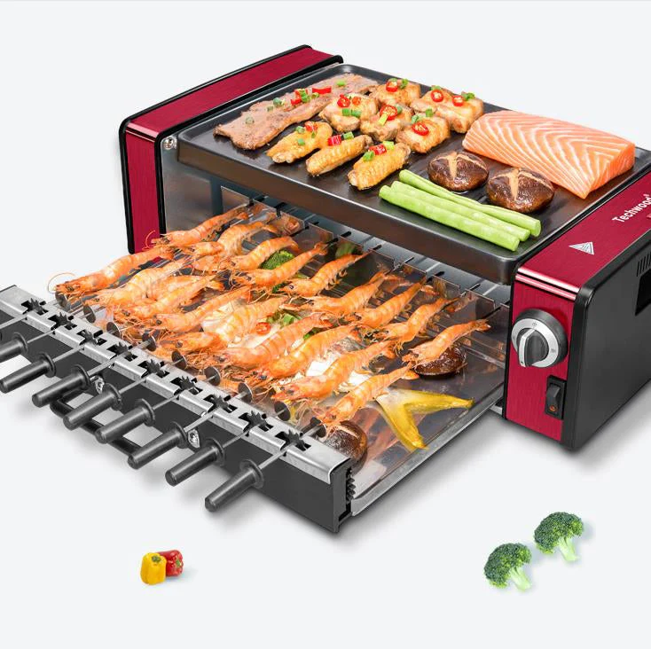 Multifunctional Smokeless Non-Stick Indoor Grill - Image 2