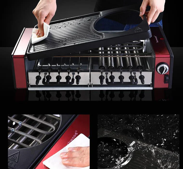 Multifunctional Smokeless Non-Stick Indoor Grill - Image 5