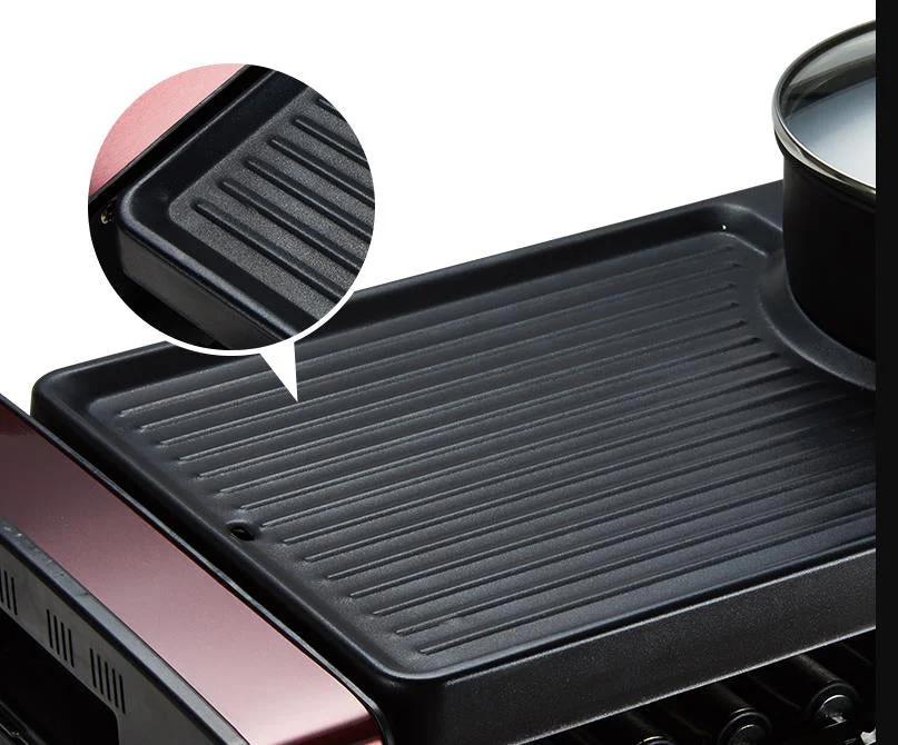 Multifunctional Smokeless Non-Stick Indoor Grill - Image 8