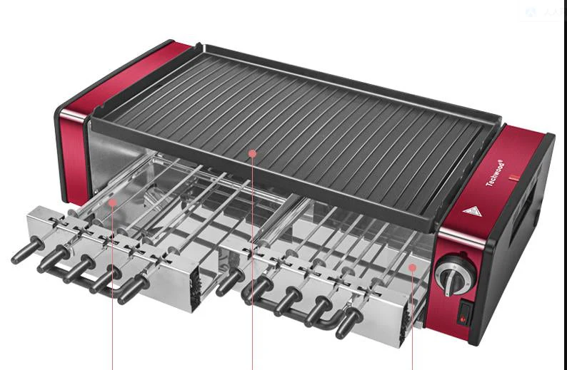 Multifunctional Smokeless Non-Stick Indoor Grill - Image 9