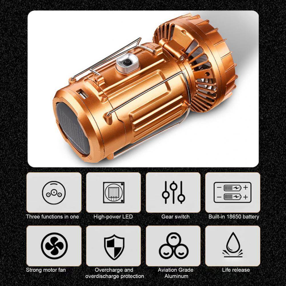Multifunctional Waterproof Camping Power Bank Light - Image 2