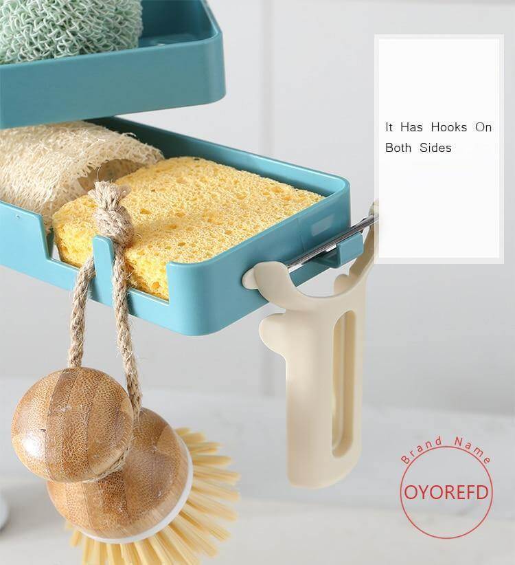 Multilayer Rotatable Kitchen Sink Drain Organizer - Image 3