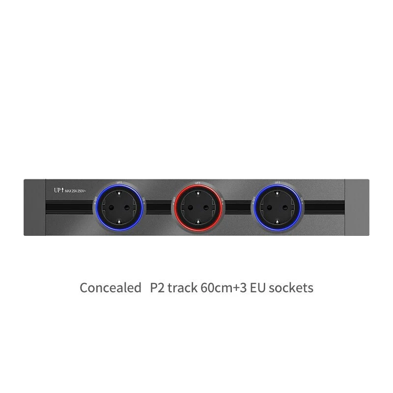 Multiple Power Electric Extension Socket Track - Image 10
