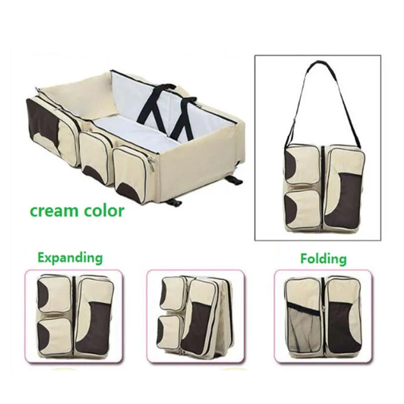 Mummy Infant Diaper Travel Folding Bag - Image 2