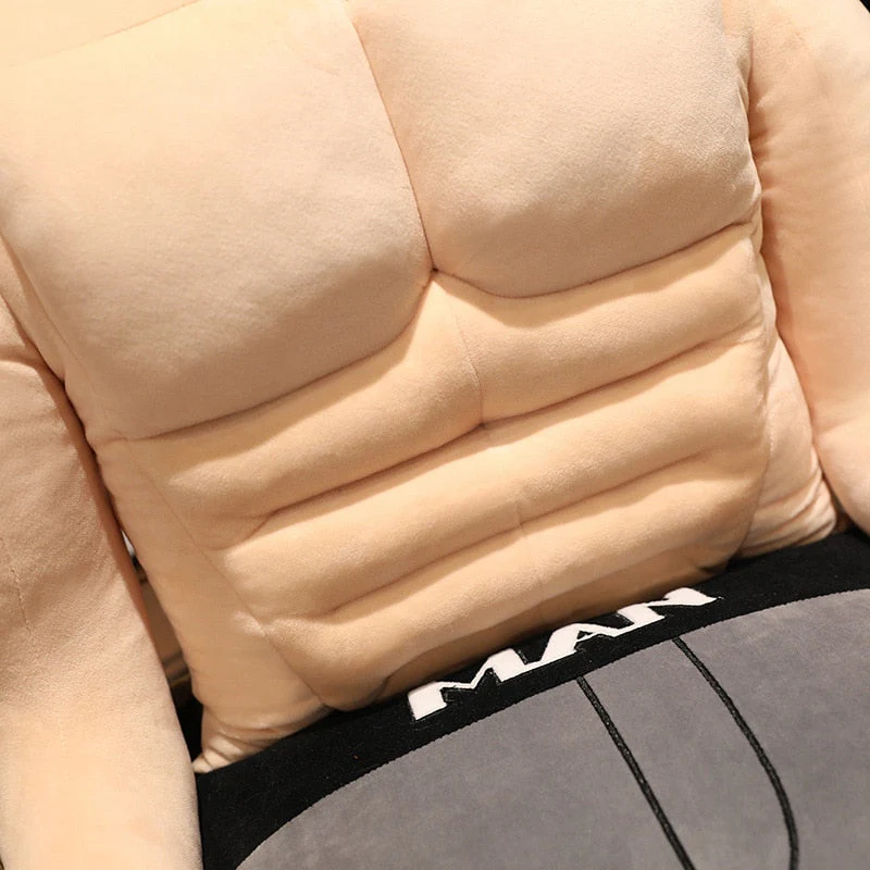 Muscle Man Strong Cuddly Body Pillow Cushion - Image 5