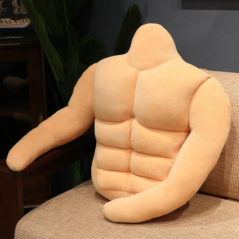 Muscle Man Strong Cuddly Body Pillow Cushion - Image 6