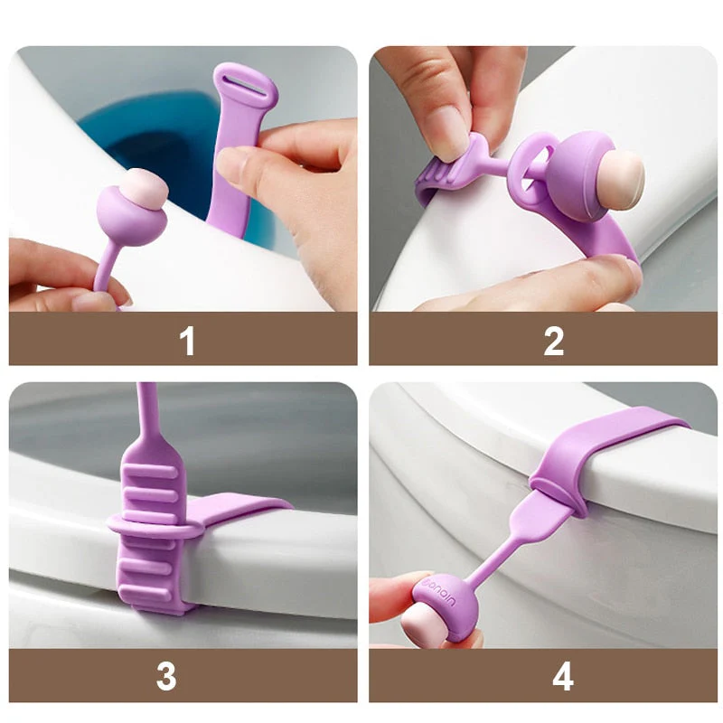 Mushroom Flexible Kids Toilet Seat Lifter - Image 4