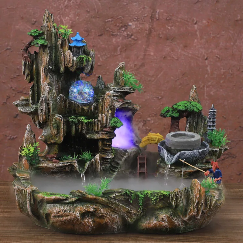 Mystic City Lucky Feng Water Circulation Small Home Decor - Image 2
