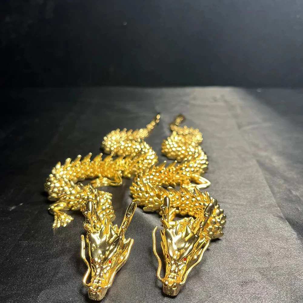 Mystic Scales 3D Brass Dragon Home Decor - Image 4