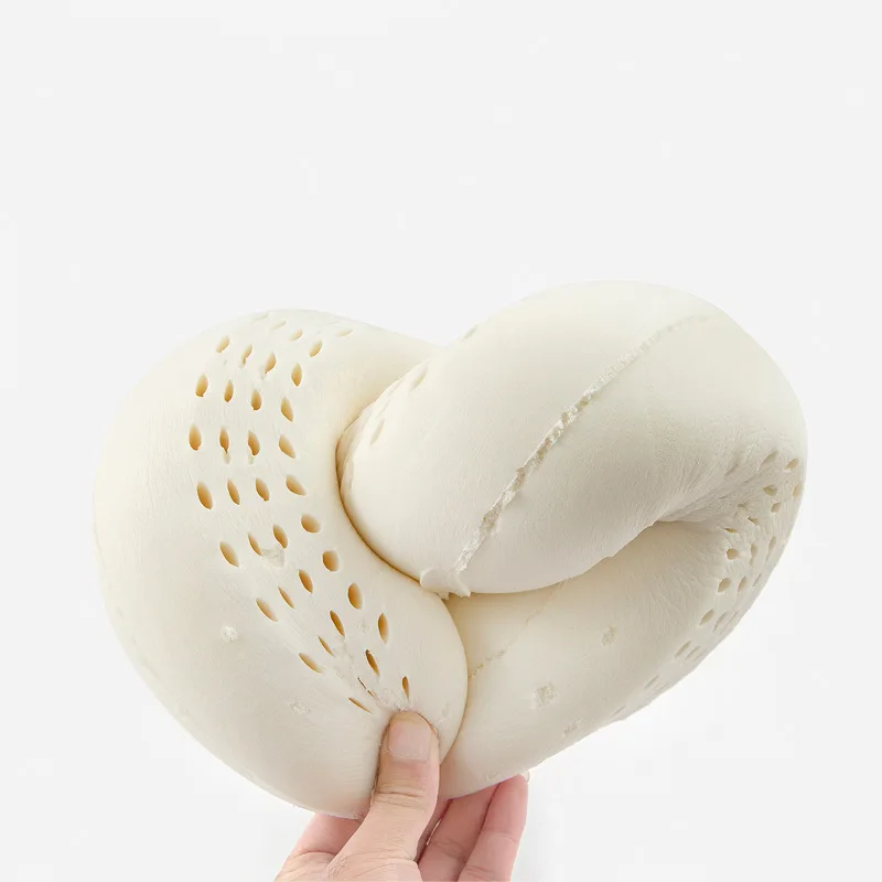 Natural Latex Breathable U-Shaped Neck Pillow - Image 5