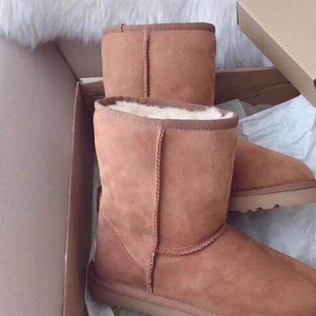 Natural Warm Leather Boots - Image 6