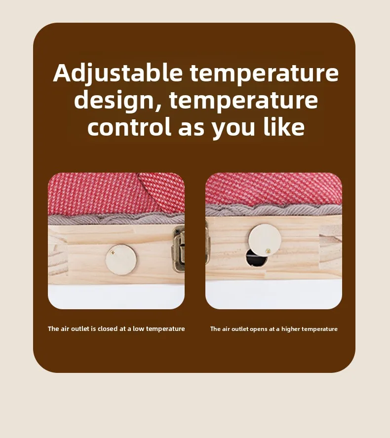 Natural Wood Herbal Heat Circulation Therapy Boots - Image 4