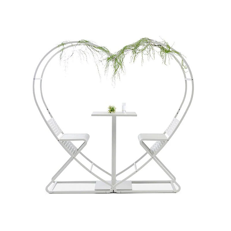 Nature Nest Outdoor Heart-Shaped Swing Bench - Image 8