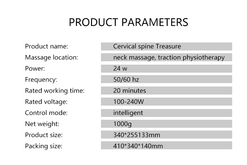 Neck Support Tension Reliever Heated Massager - Image 8