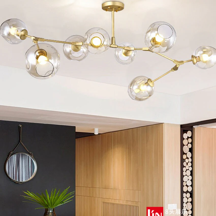 New York Art DNA Molecular Glass Chandelier - Image 5