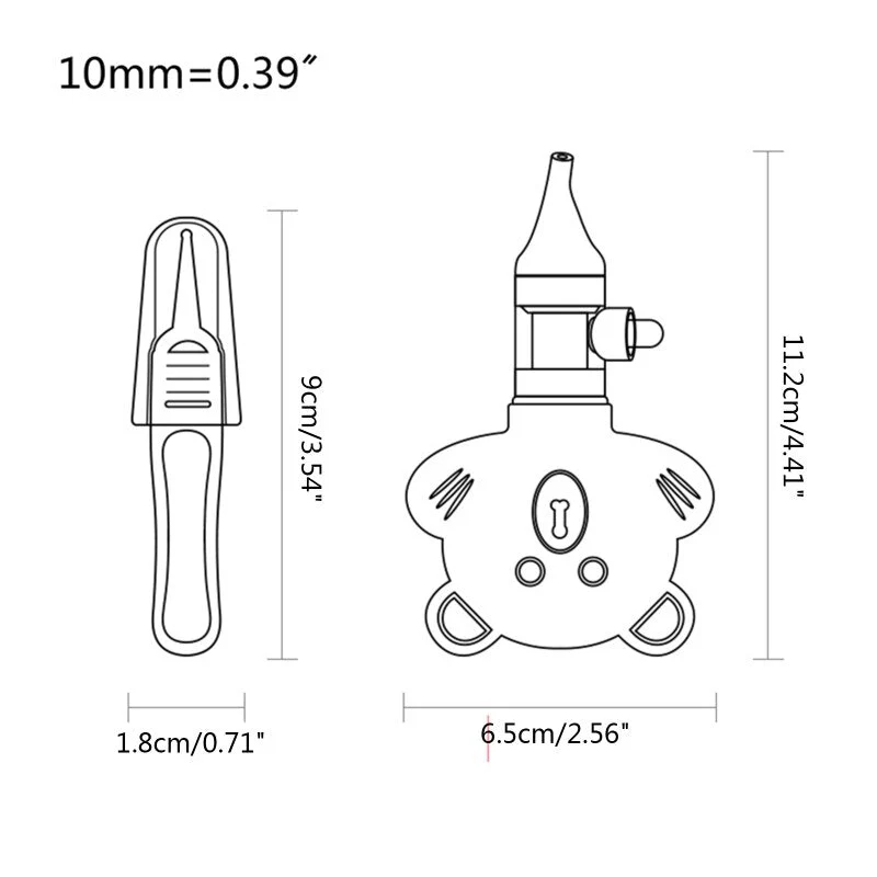 Newborn Baby Easy Breathe Nose Vacuum Cleaner - Image 5