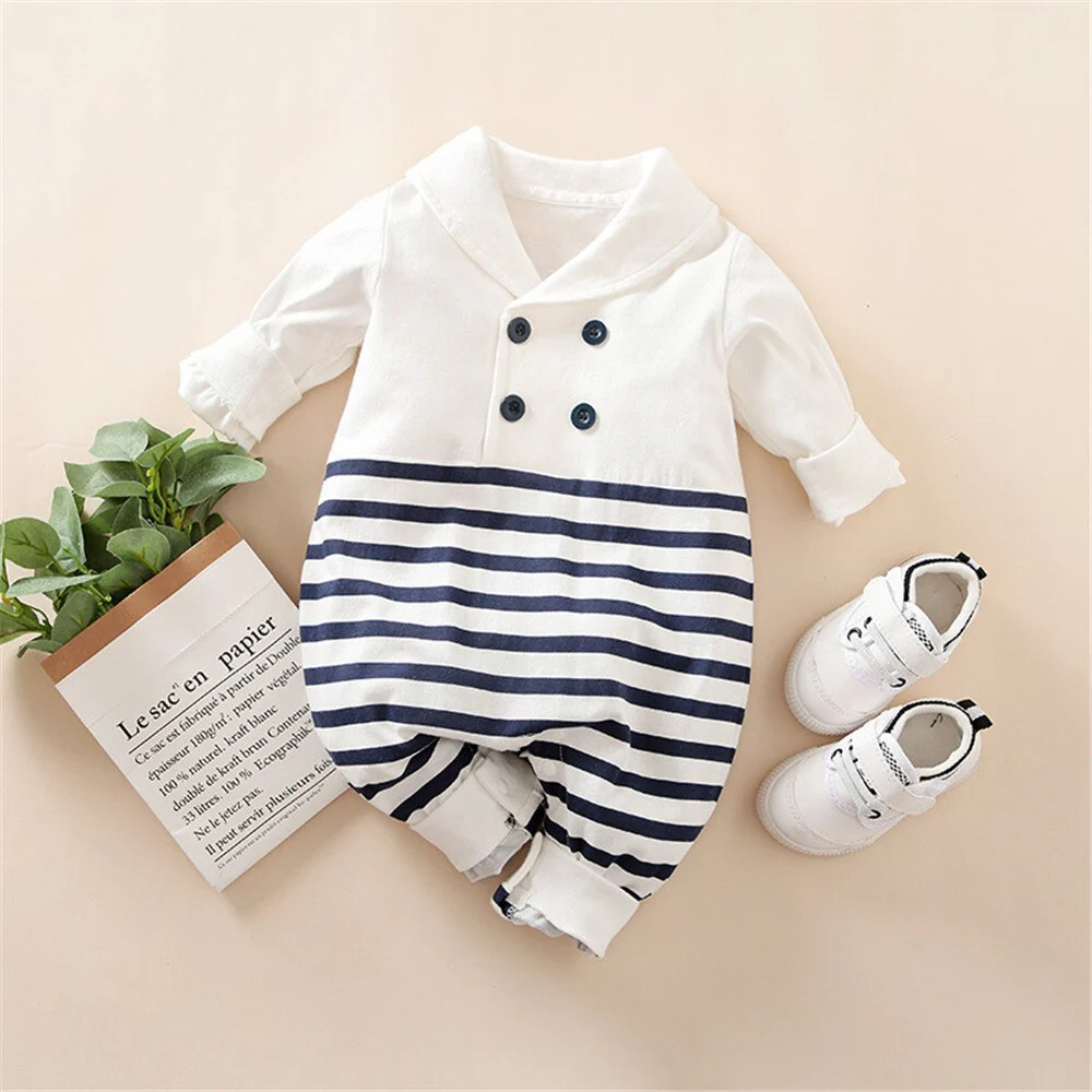 Newborn Baby Gentleman Jumpsuit - Image 17