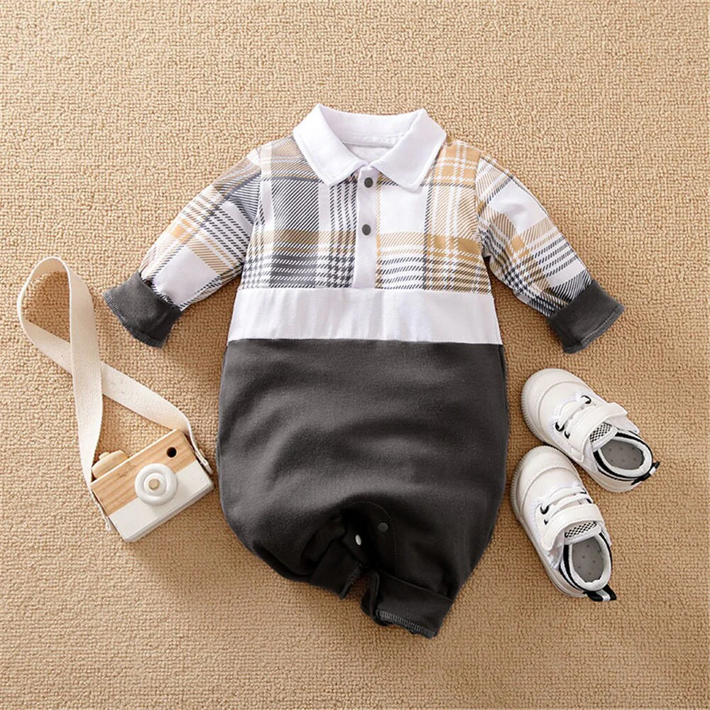 Newborn Baby Gentleman Jumpsuit - Image 34
