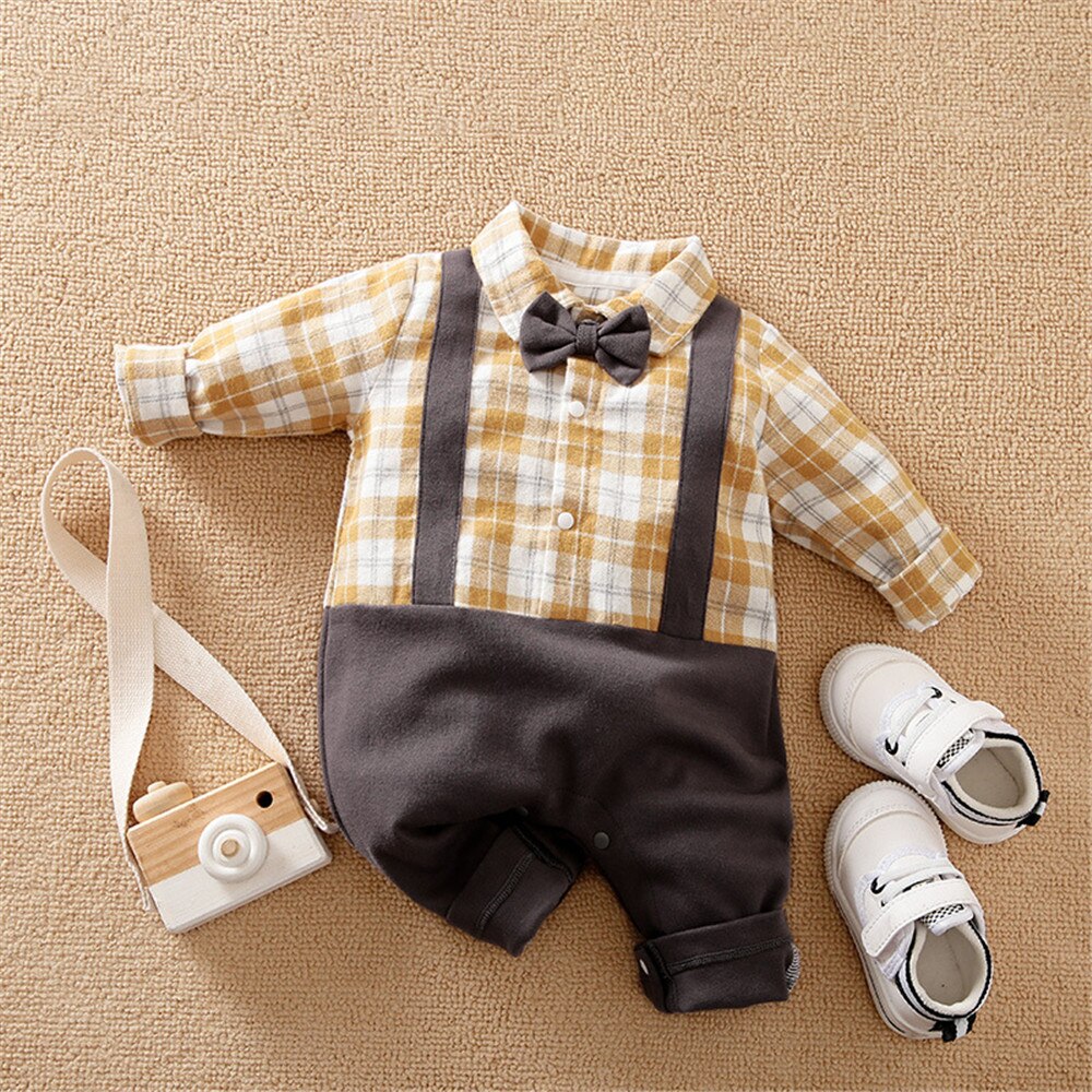 Newborn Baby Gentleman Jumpsuit - Image 42