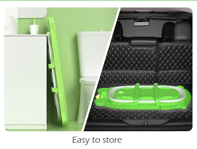 Newborn Foldable Baby Bath Tub - Image 3