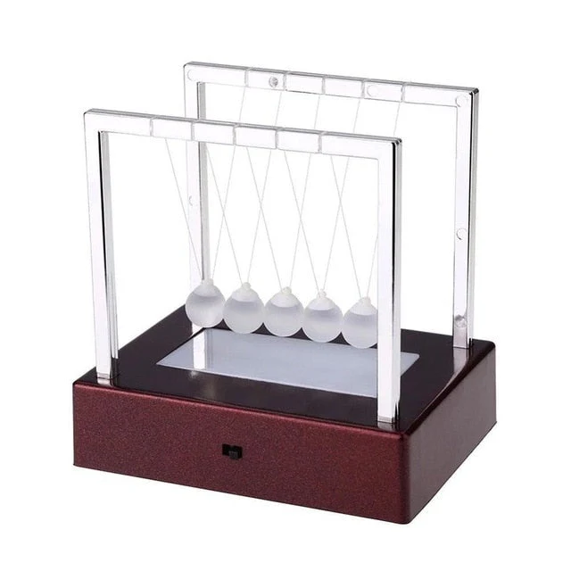 Newtons Cradle Led Colorful Science Toy - Image 11