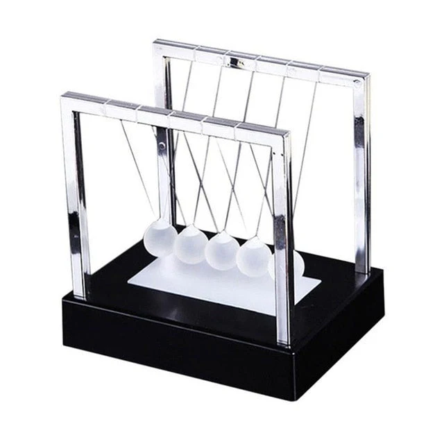 Newtons Cradle Led Colorful Science Toy - Image 12
