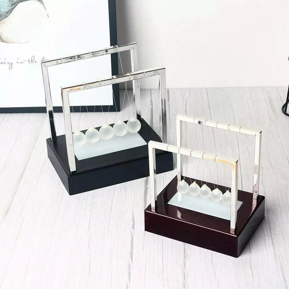 Newtons Cradle Led Colorful Science Toy - Image 7