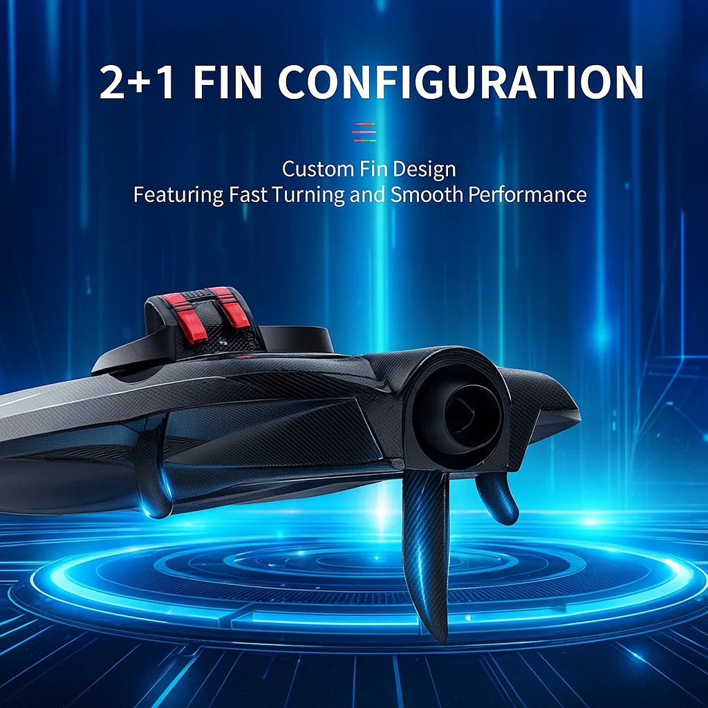 Next-Gen Carbon Fiber Remote Control Jet Surfboard - Image 6