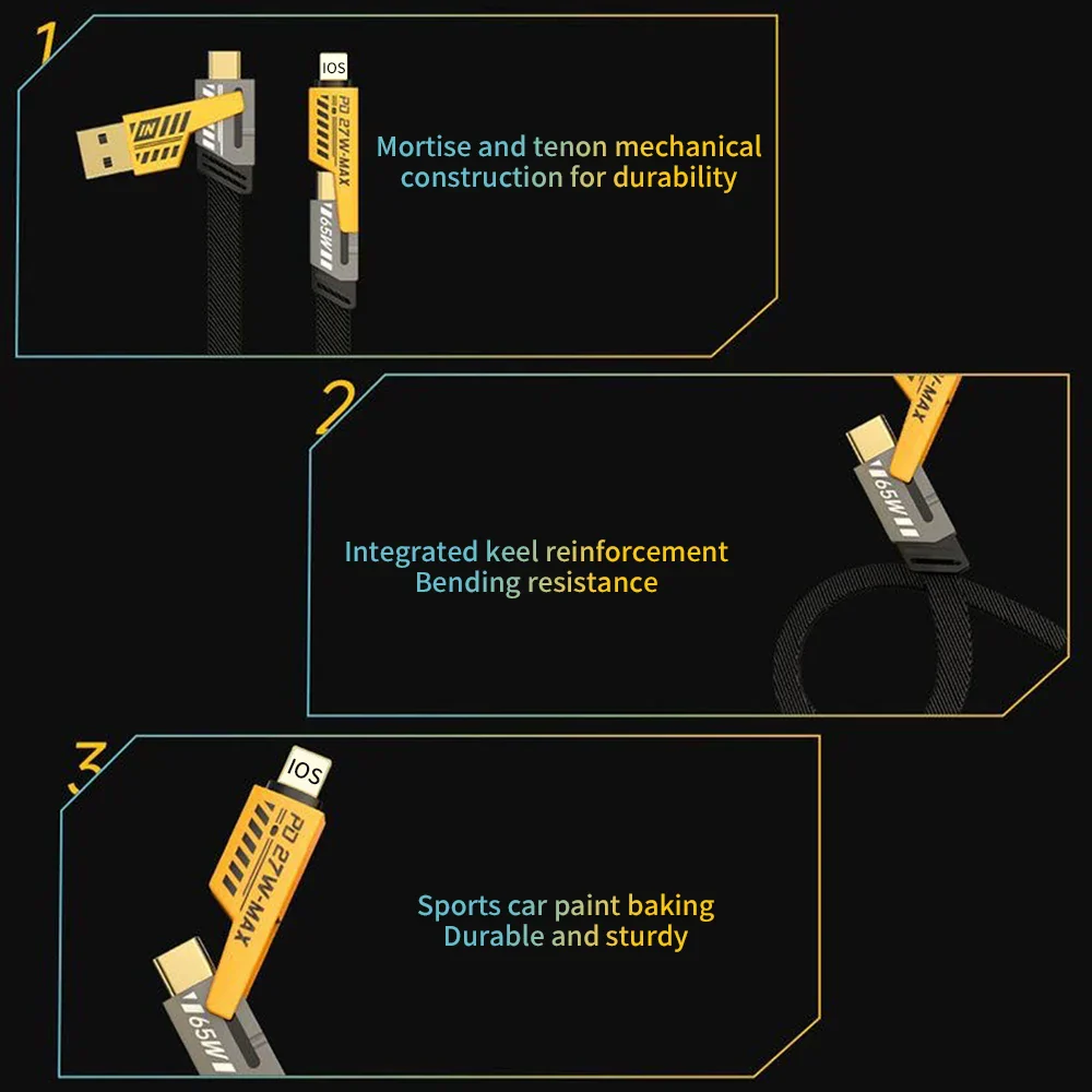 Next Gen Universal Phone Charging Data Cable - Image 9