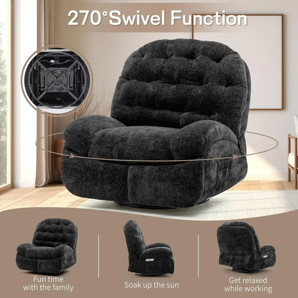 Next Level Relaxing Electric Rotating Durable Rocking Chair - Image 4