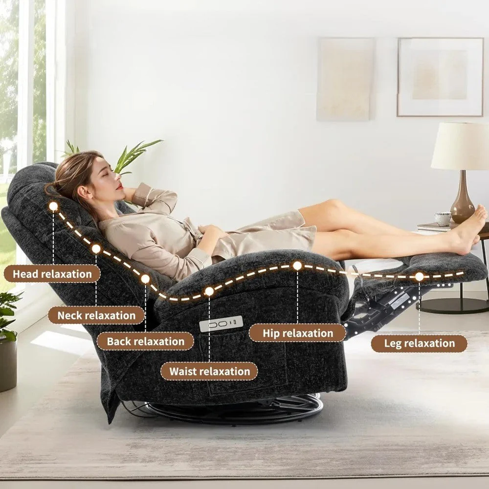 Next Level Relaxing Electric Rotating Durable Rocking Chair - Image 5