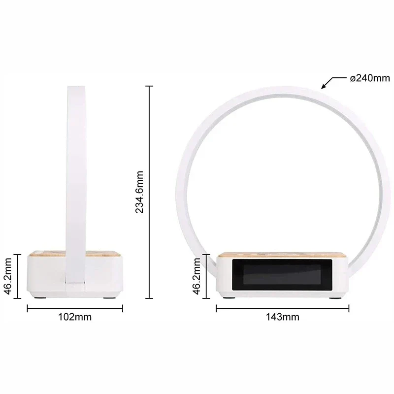 Night Circle Wireless Charger Interactive Lamp - Image 5