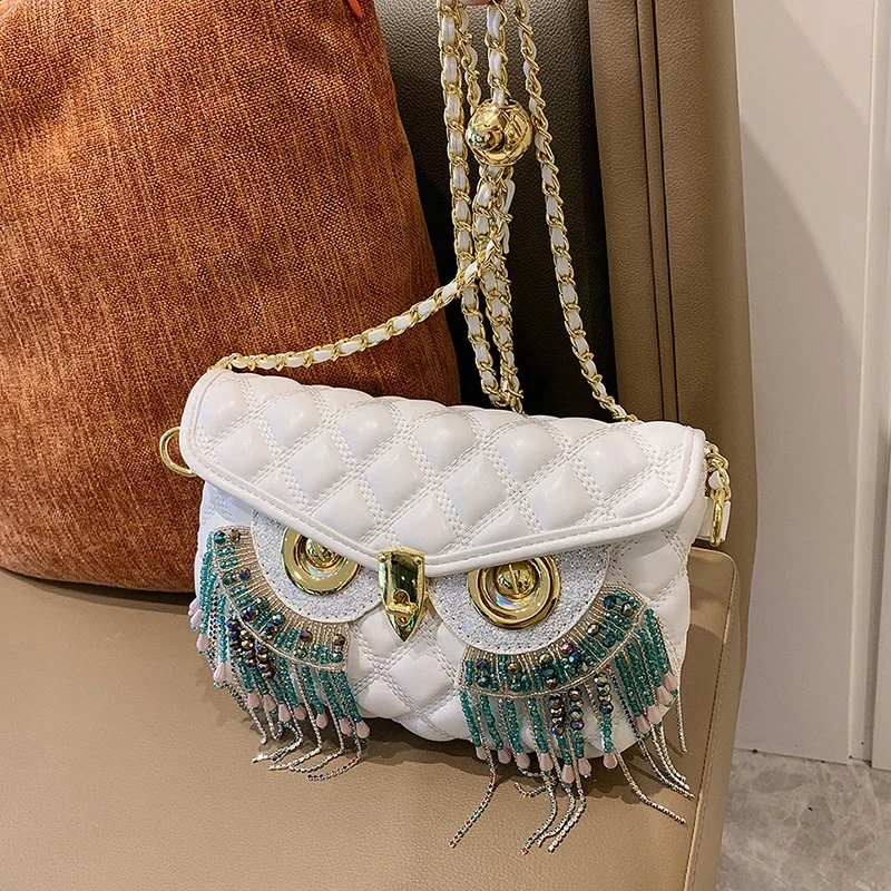 Night Owl Glitter Shoulder Bag - Image 5