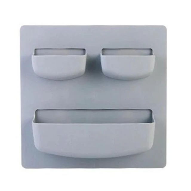 No-Drill Minimal Soft Pastel Wall Stuff Organizer - Image 3