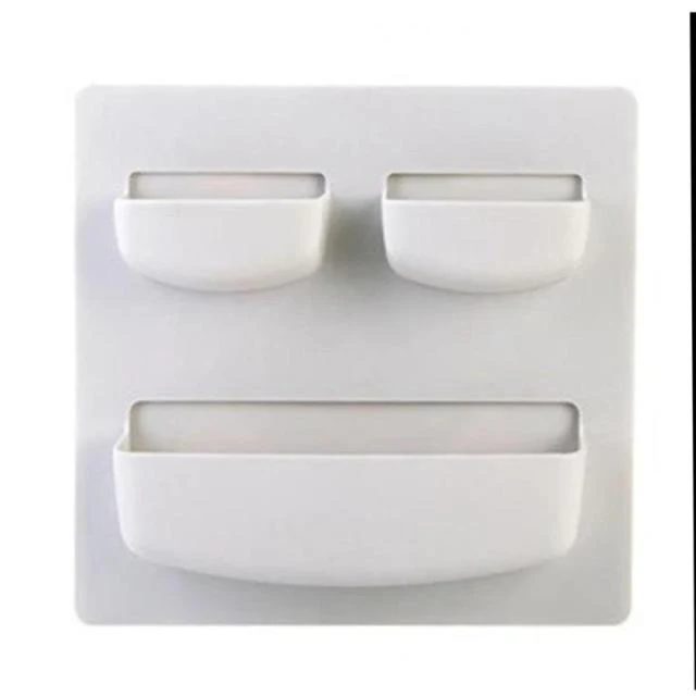 No-Drill Minimal Soft Pastel Wall Stuff Organizer - Image 7