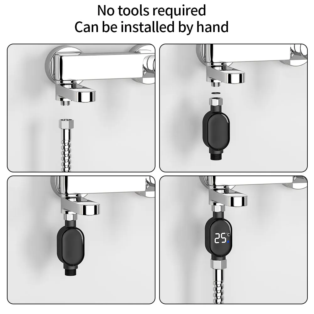 No Leakage Digital Shower Smart Thermometer - Image 5