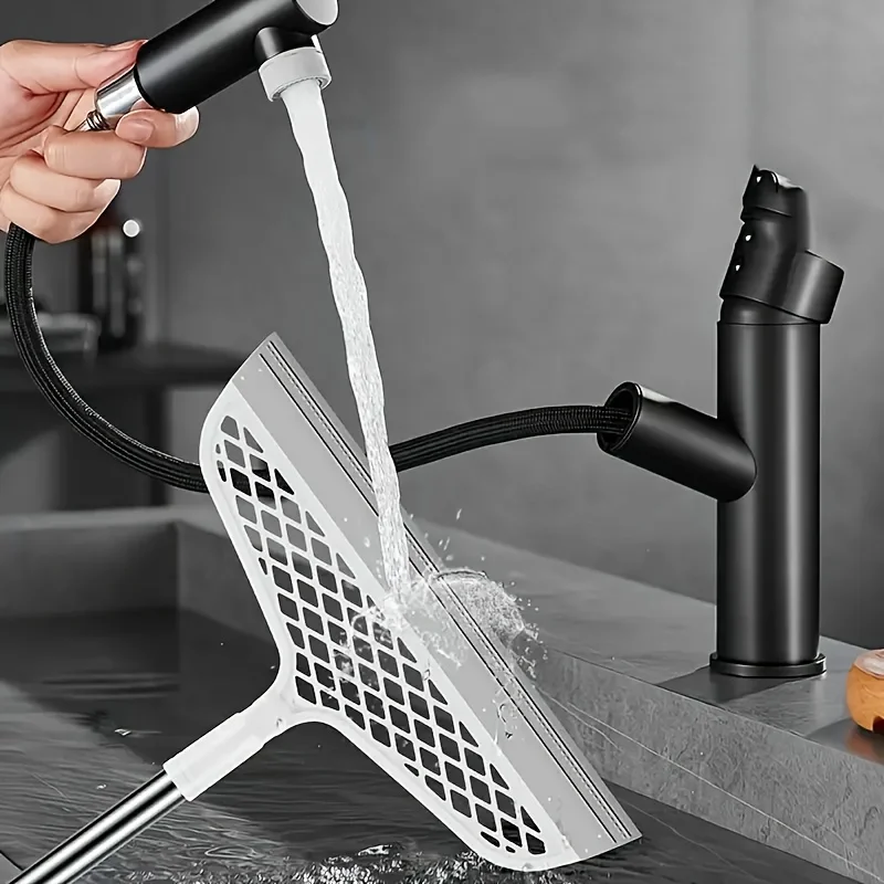 No-Mess Dual-Sided Silicone Magic Broom