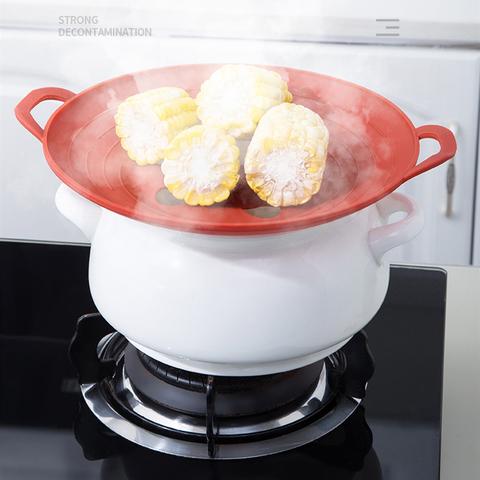 No Spill Anti Overflow Pot Cooking Lid - Image 11