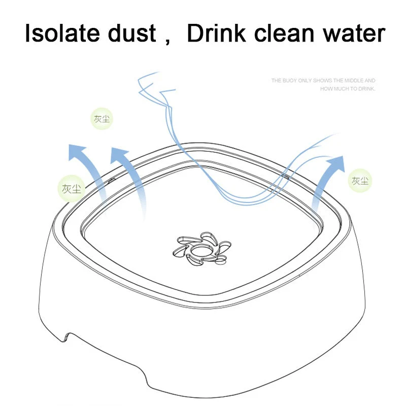 No-Spill Pet Water Dispenser Bowl - Image 7