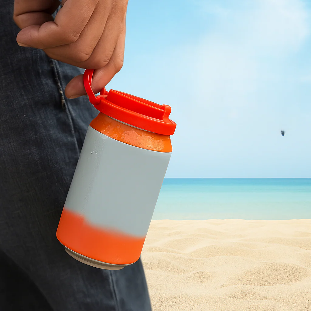 No-Split Travel Reusable Soda Can Lid Cover - Image 10