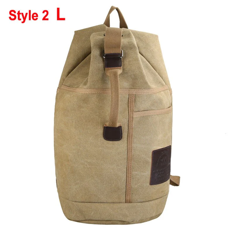 Nomad Friendly Canvas Bucket Bag Backpack - Image 13