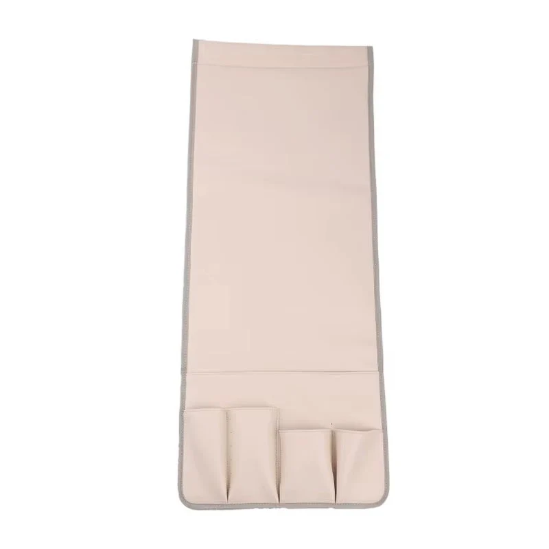 Non-slip 5 Pockets Leather Arm Rest Chair Organizer - Image 6