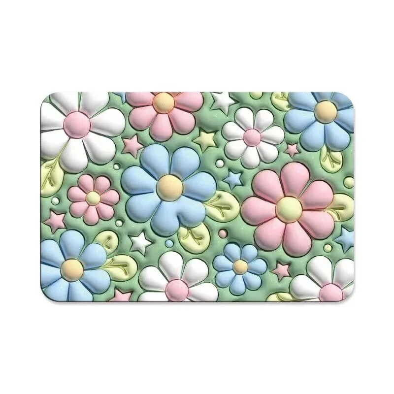 Non-Slip Cartoon Colorful Fun Quick Water Absorbent Mat - Image 15