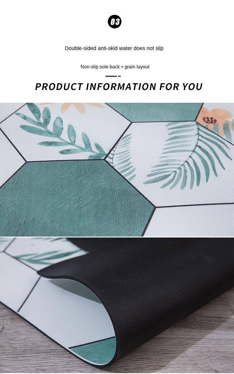Non-Slip Dust Proof Nordic Style Hexagon Door Mat - Image 14