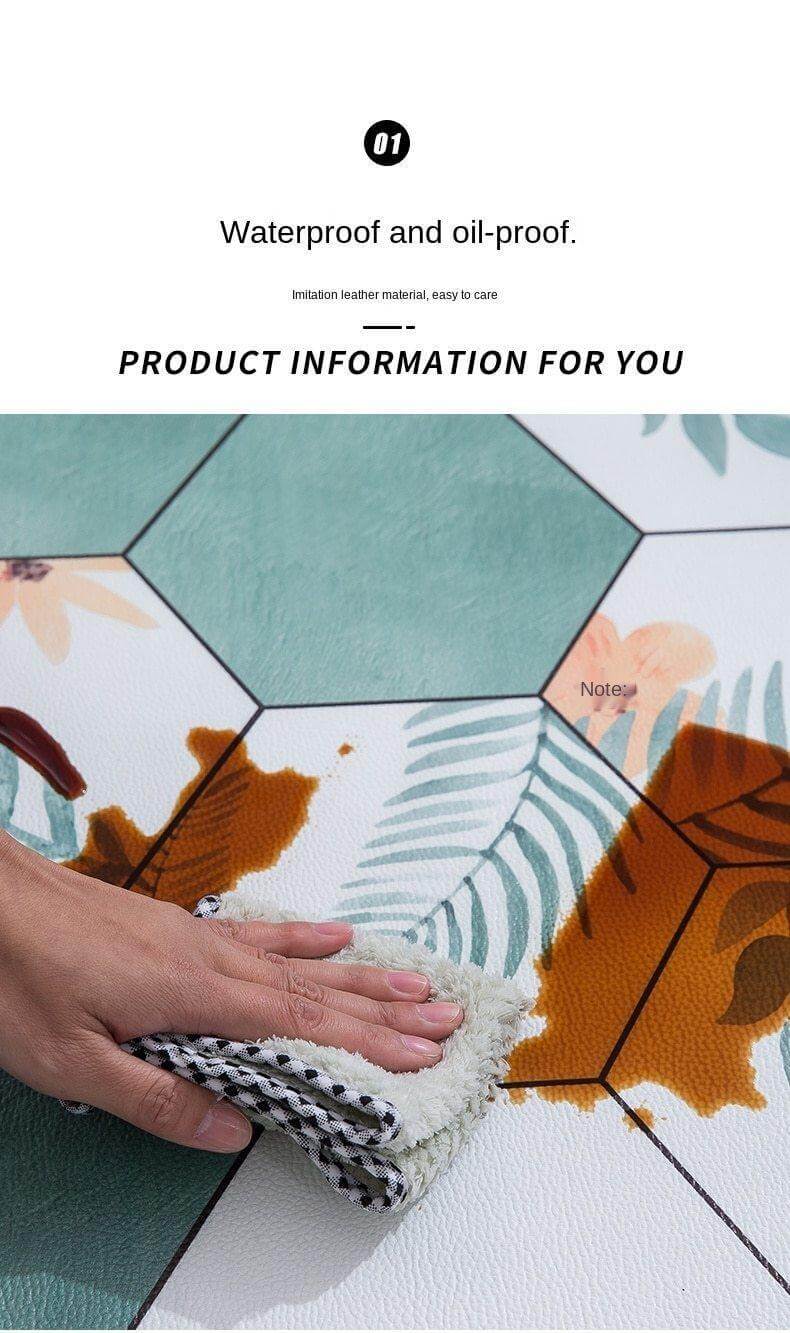 Non-Slip Dust Proof Nordic Style Hexagon Door Mat - Image 16